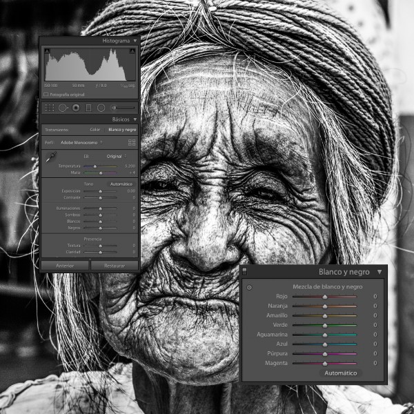 Creando fotografías en Blanco&Negro desde Lightroom Classic
