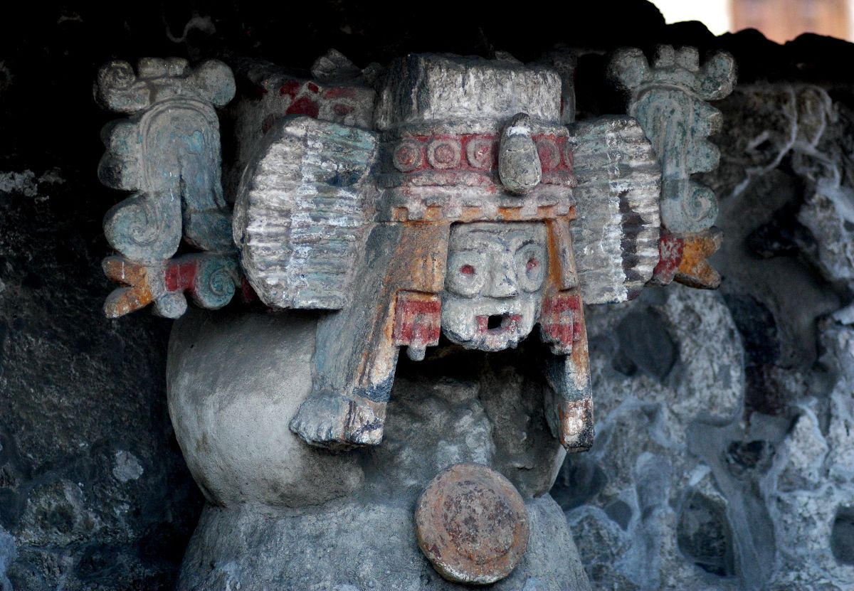 Bracero Tlaloc,cultura mexica.CDMX.