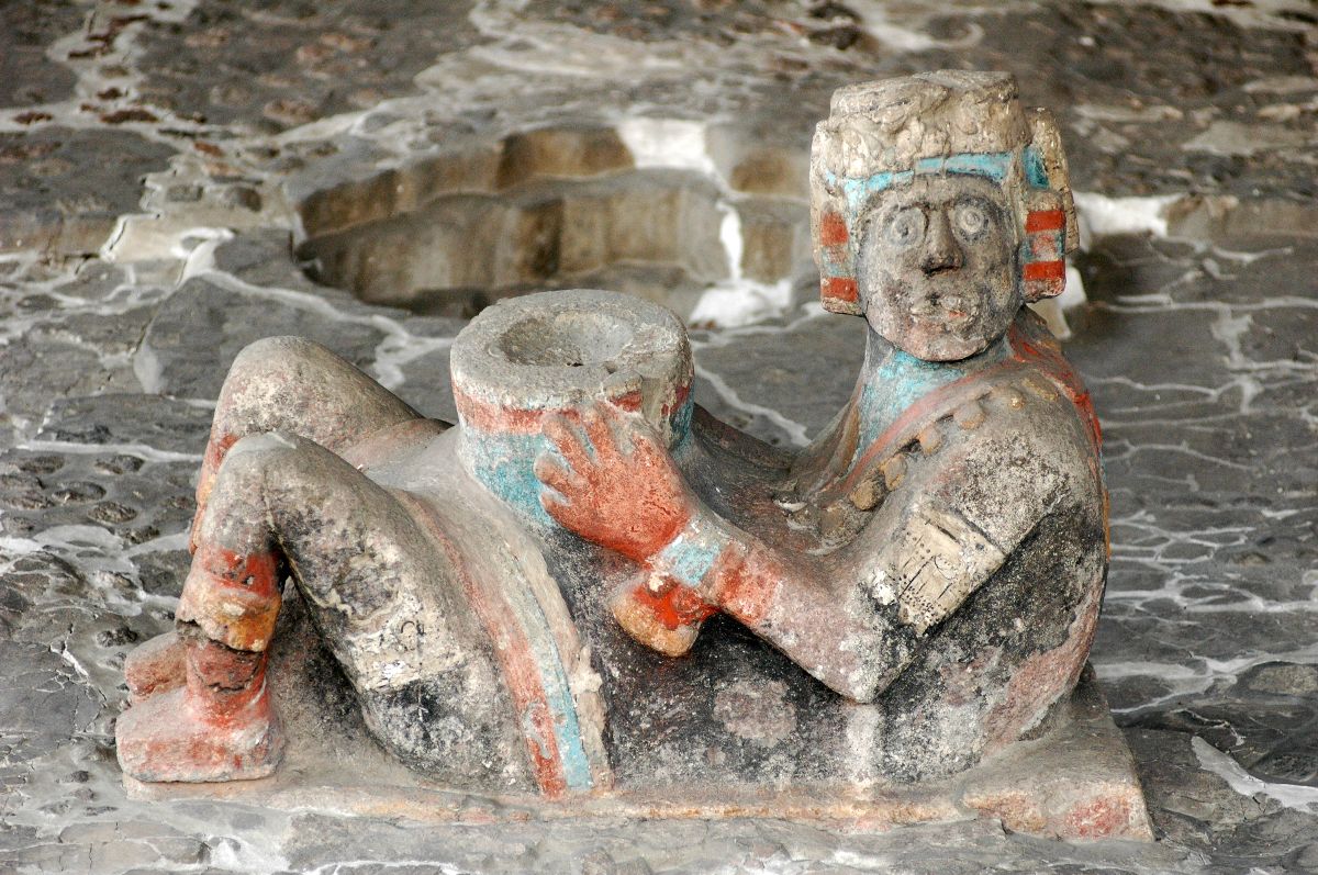 Chac mool ,cultura mexica.