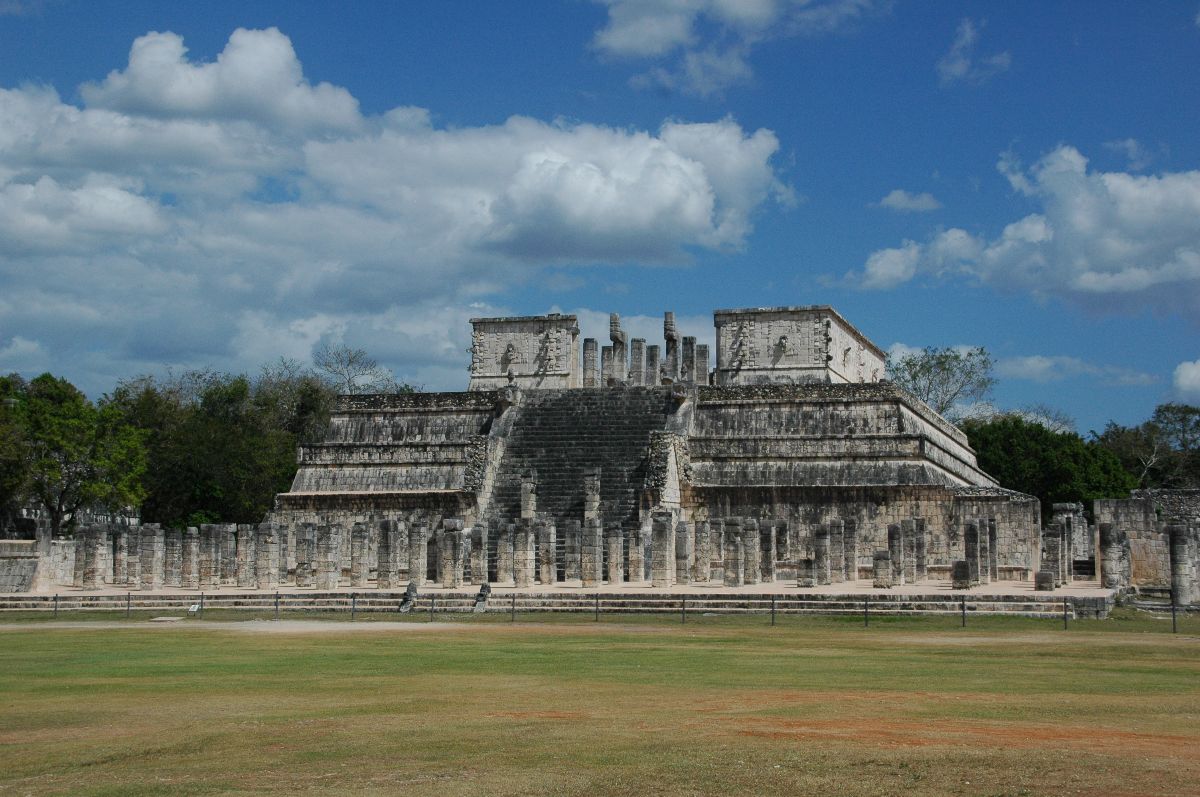 Templo de los guerrreros,Chichen-Itzá.Yuc.