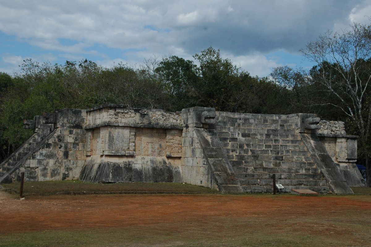 La plataforma de Venus.Chichen-Itzá.Mex.