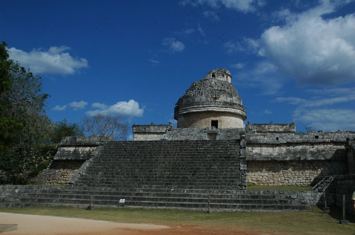 Observatorio maya o caracol.