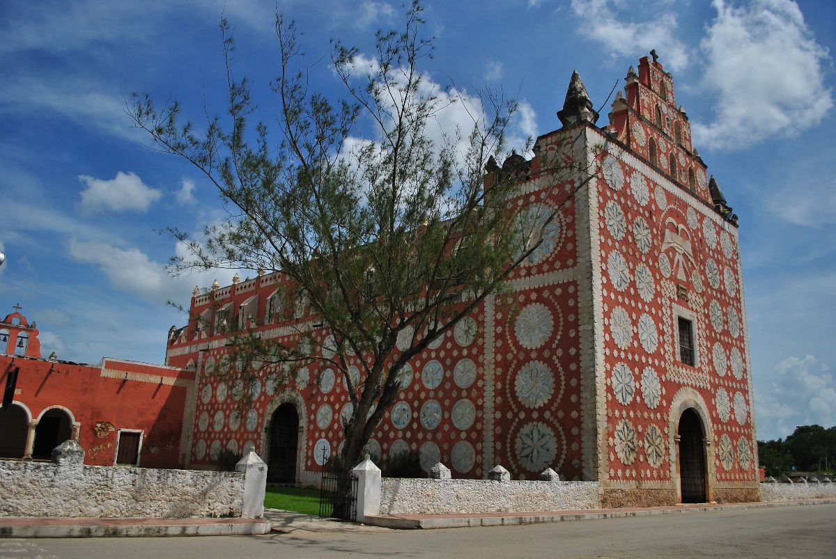 El templo rojo.