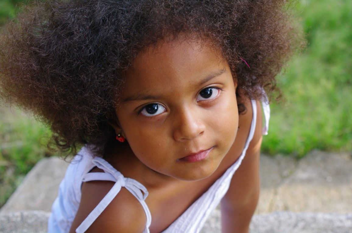 Halle, a child of Colombia