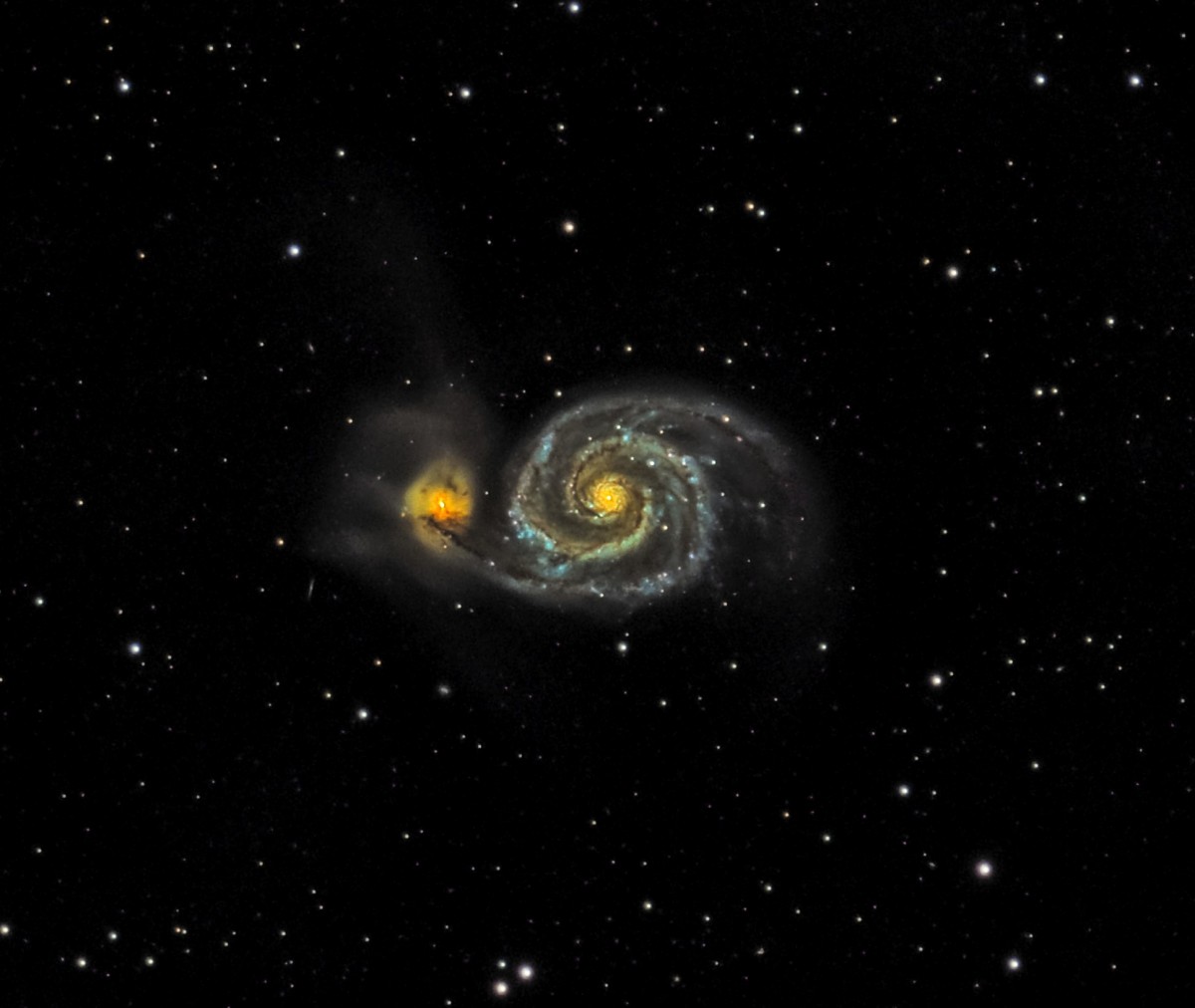M 51- galaxia Remolino