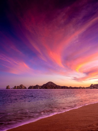 Atardecer en Los Cabos, México