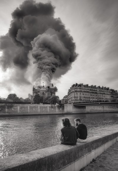 El incendio de Notre Dame 
