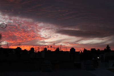 Atardecer en la Ciudad 