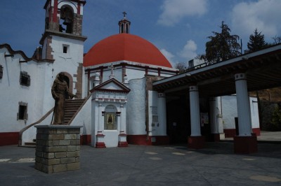 iglesia del Sacromonte,Amecameca.Mex.