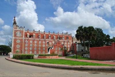 Templo Santo Domingo de Guzmán.Uayma,Yuc.Mex