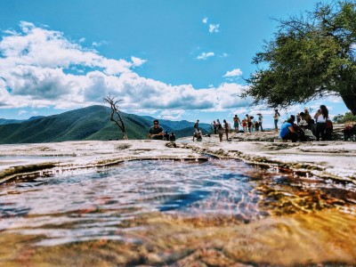 Hierve el Agua desde Oaxaca
