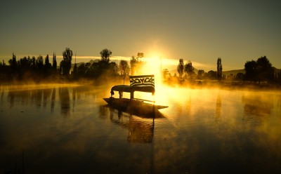 Amanecer en Xochimilco